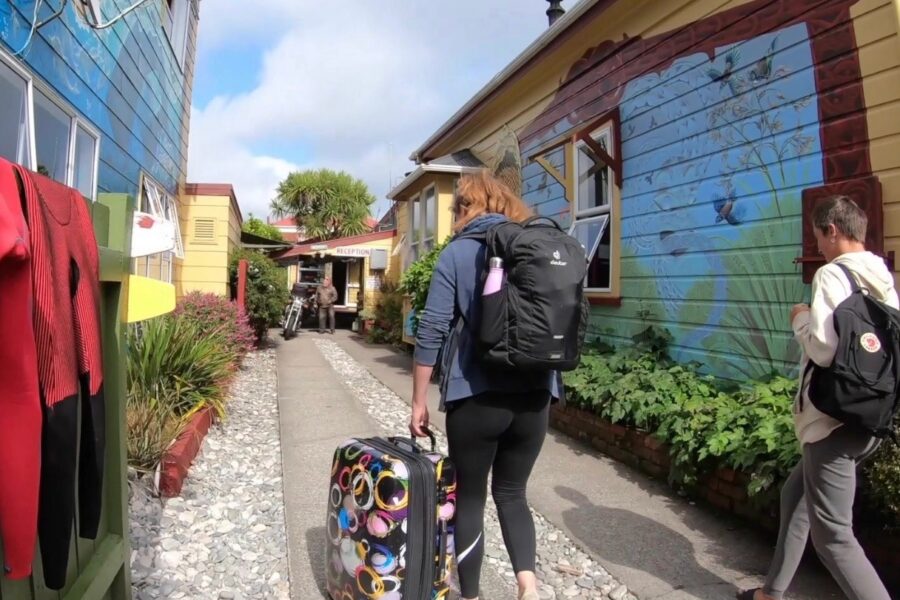 Residents evacuated in backpackers blaze