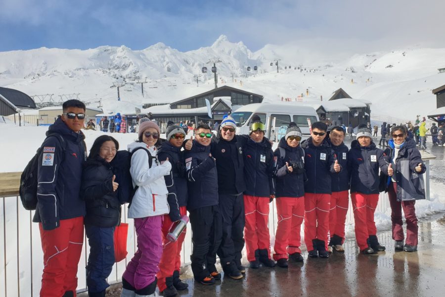 Mt Ruapehu training ground ahead of Beijing Winter Olympics