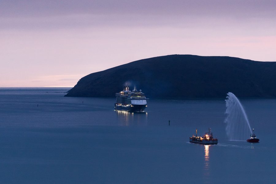 Shuttle bus trial for Lyttelton cruise passengers