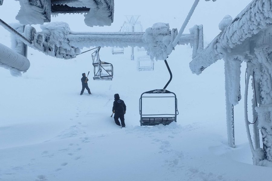 Storm blast gives Mt Ruapehu ski a lift