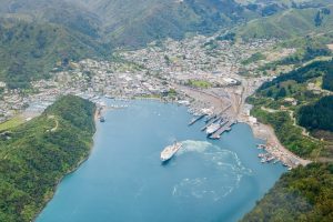 Water restrictions for cruise ships in Picton