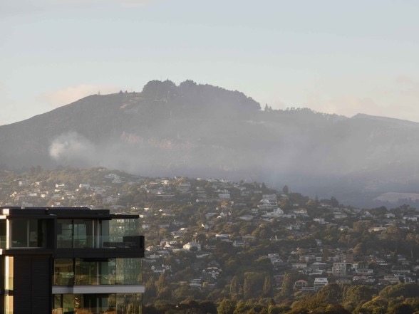 Christchurch Adventure Park: Some zipline damage from fire