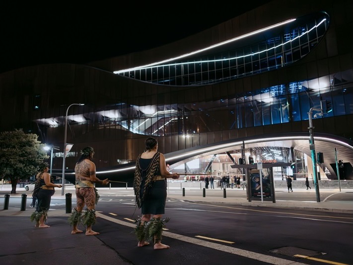 Tākina officially opened