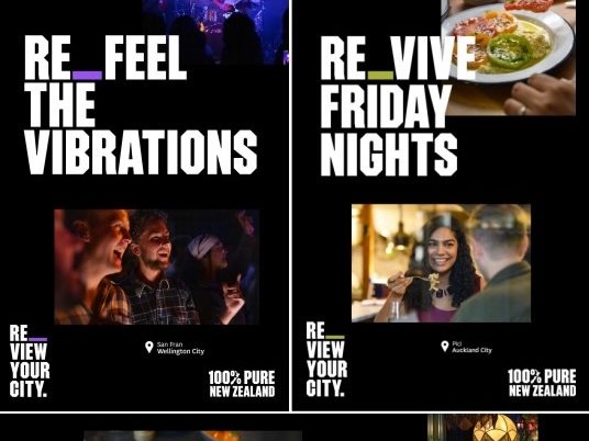 Tourism NZ launches $1m campaign to push city centres