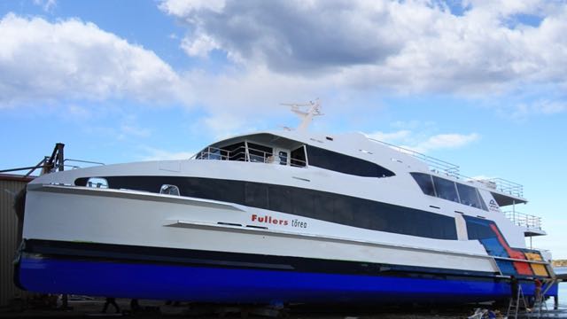 Fulllers skipper on cellphone when buoy struck