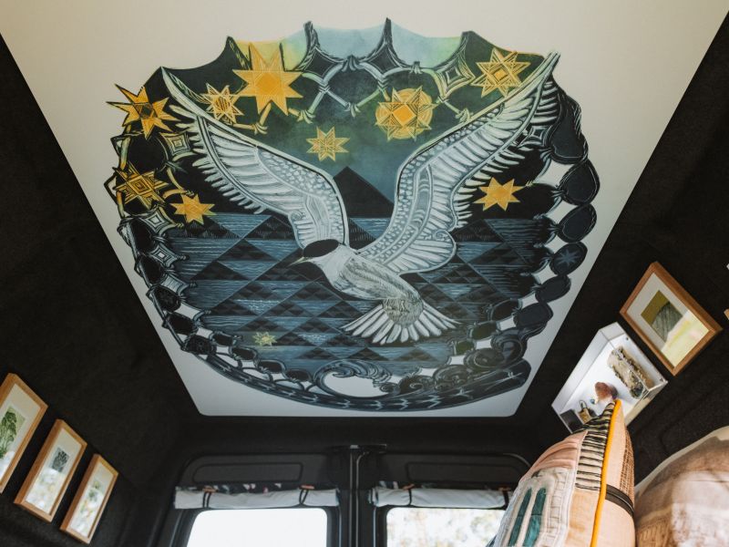 ‘Vallery’ art camper celebrates Coastal Arts Trail