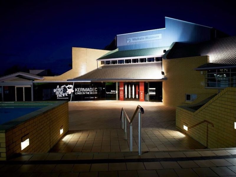 Crocheted wharenui coming to Waikato Museum