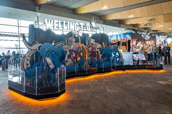 New art display at Wellington Airport